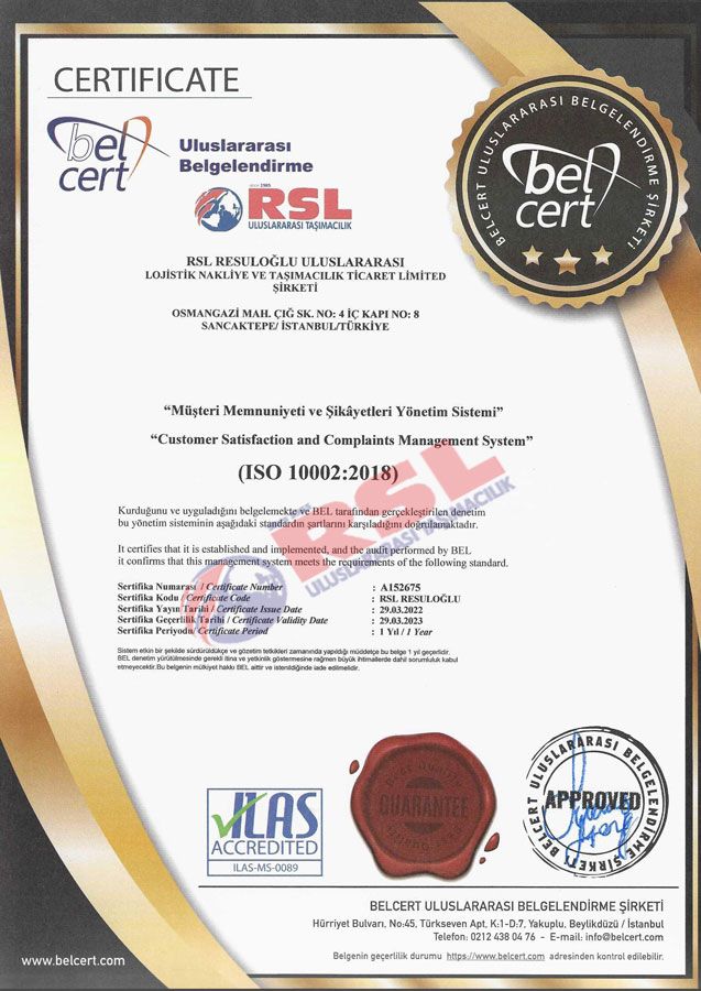 RSL-uluslar-aras-nakliyat-ISO-10002-2018