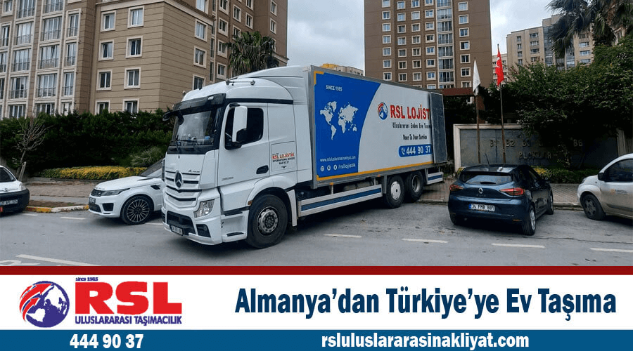 Almanya'dan Türkiye'ye ev taşıma şirketi Almanya Türkiye uluslararası evden eve nakliyat fiyatları